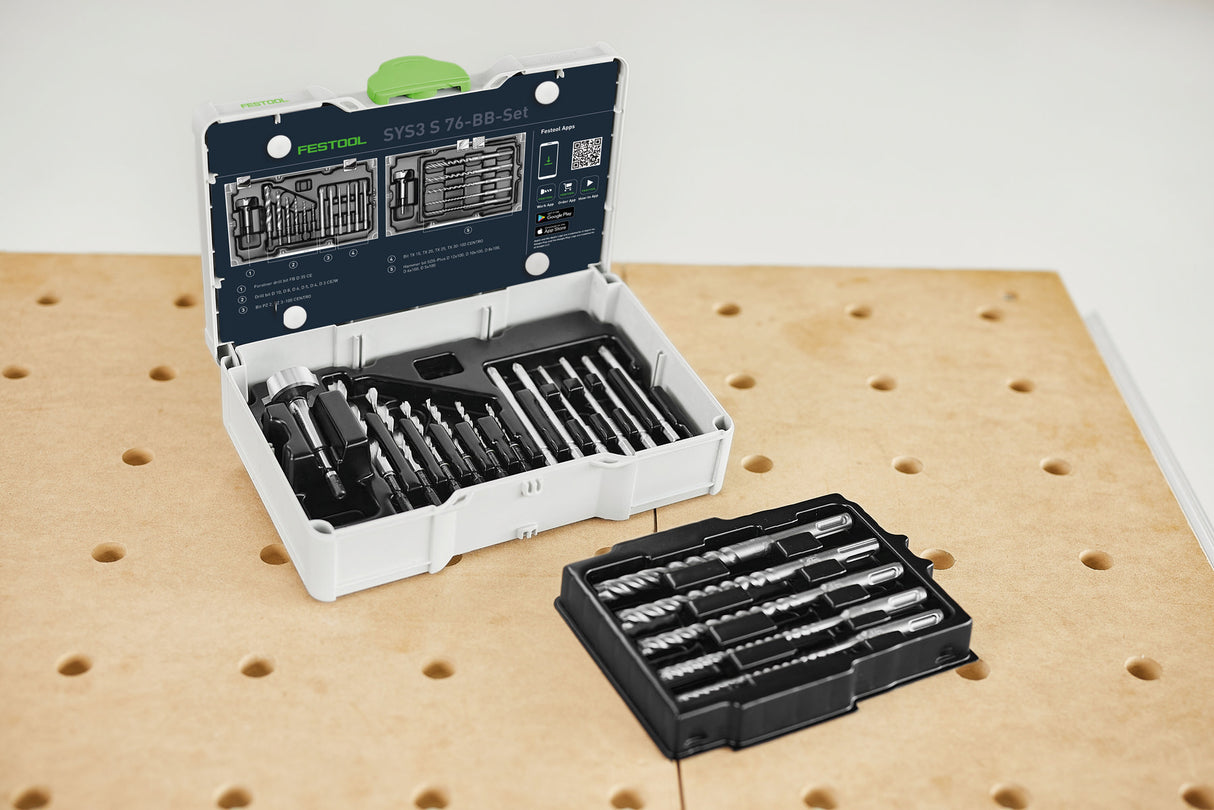 Festool Bit and Drill Set SYS3 S 76-BB-Set