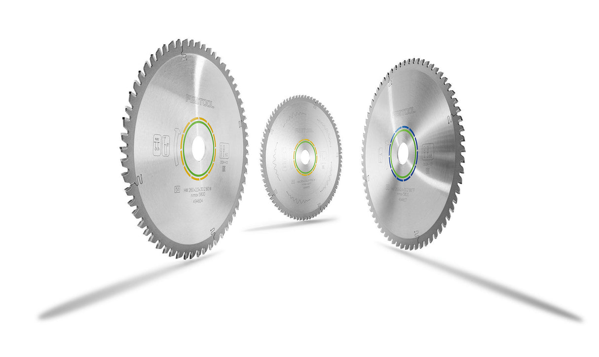 Festool Circular Saw Blade Set KSB-SORT/3 W/A 260x2.5