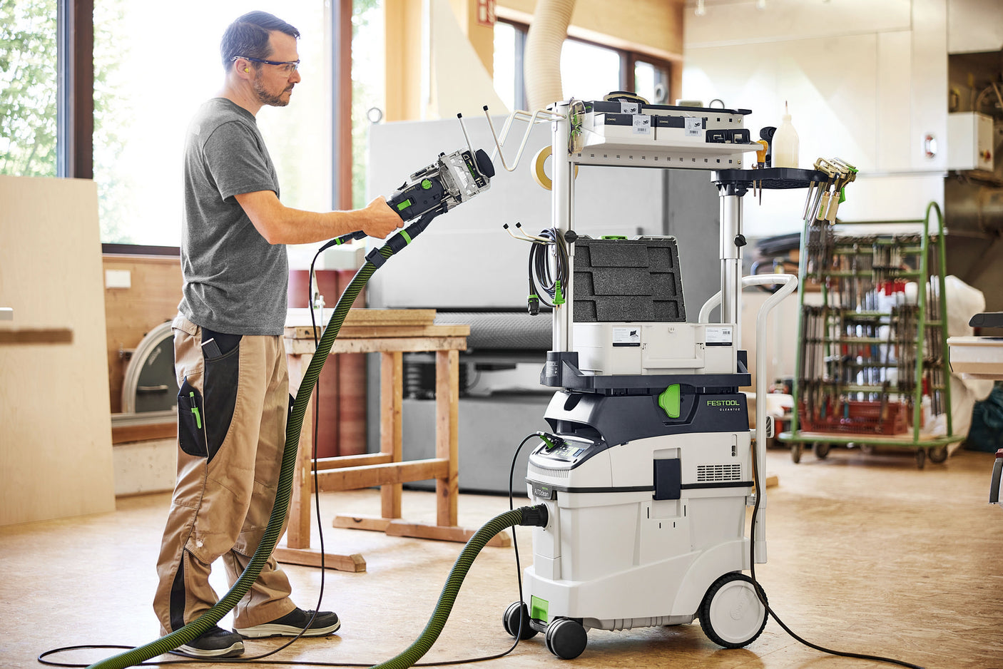 Festool Mобилна прахосмукачка CLEANTEC CTM 48 EI