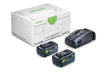 Festool Енергиен комплект SYS 18V 2xTBX8/SCA16