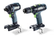 Festool Комплект два винтовърта TID 18 Basic-Set T18