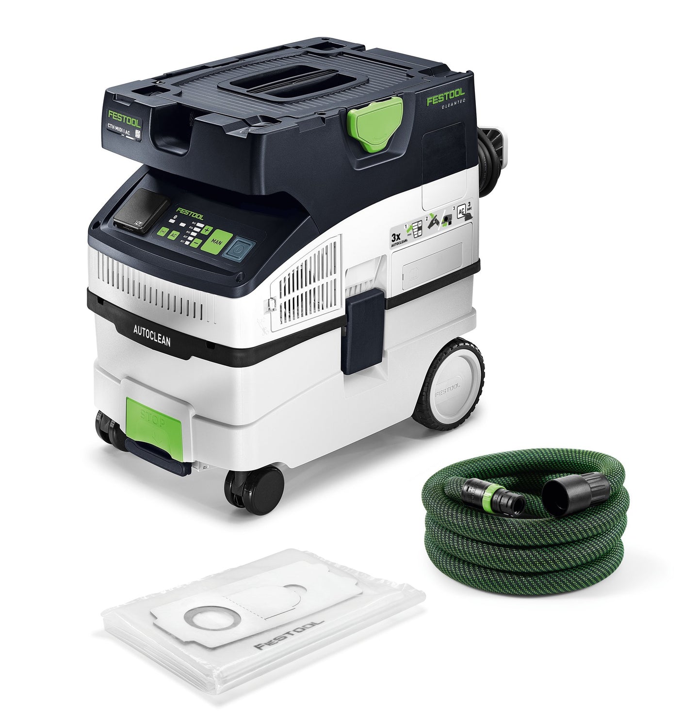 Festool Mобилна прахосмукачка CLEANTEC CTH MIDI I AC