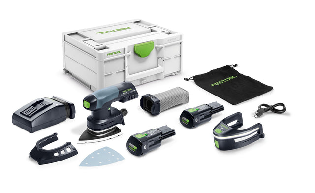 Festool Акумулаторна делта-шлайф машина DTSC 400 3,0 I-Plus