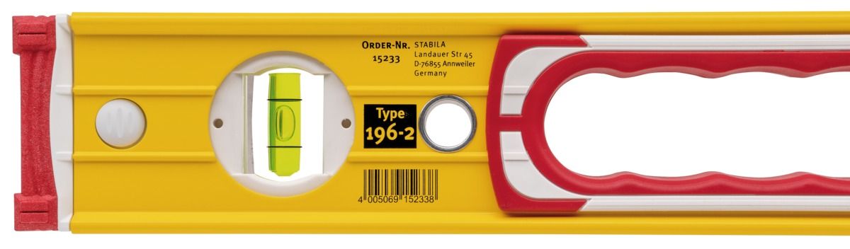 STABILA Aluminum level type 196-2 183cm