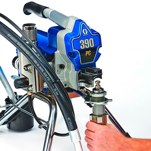 Безвъздушна бояджийска система Graco 390 Classic PC на стойка