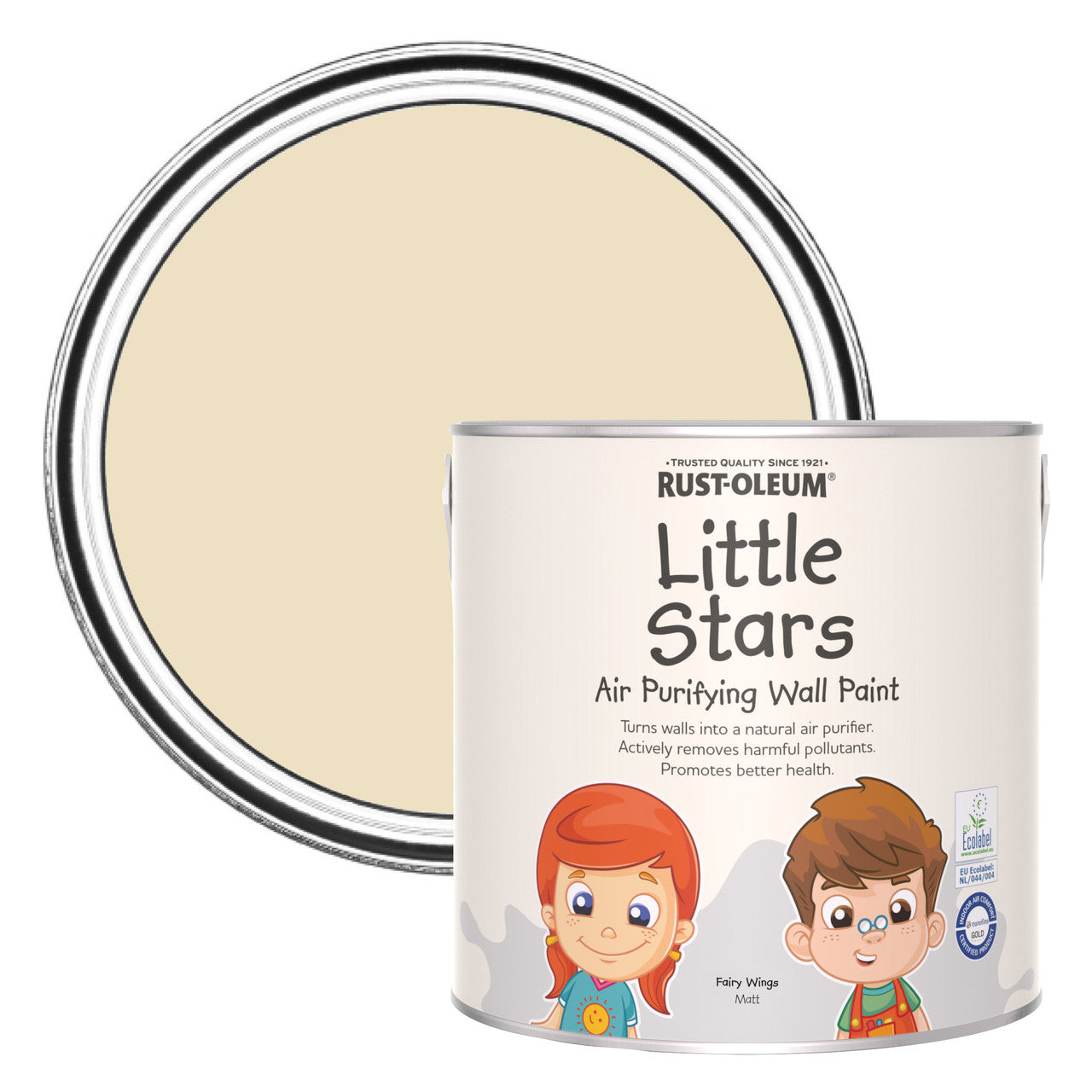 Rust Oleum Little Stars Боя за пречистване на въздуха за стена/Fairy Wings 2,5L