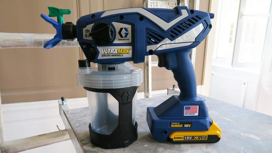 Graco Акумулаторен бояджийски пистолет ULTRAMAX AIRLESS HH, 2B, 240V, безжичен