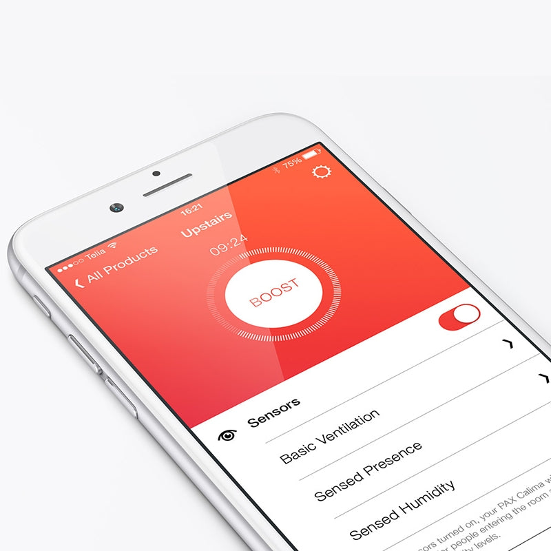 PAX Смарт Вентилатор за баня  Pax Norte/Бял