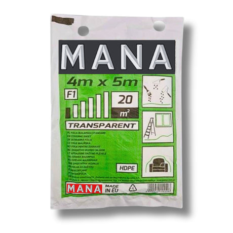 MANA Покривно тънко фолио 4x5
