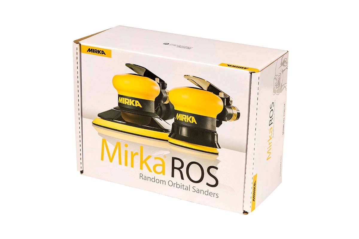 MIRKA ROS 150NV 32 mm 5.0 mm orbit, Пневматична ексцентрикова машина