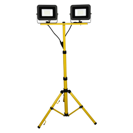 Прожектор със статив, LED 2x50W E-series