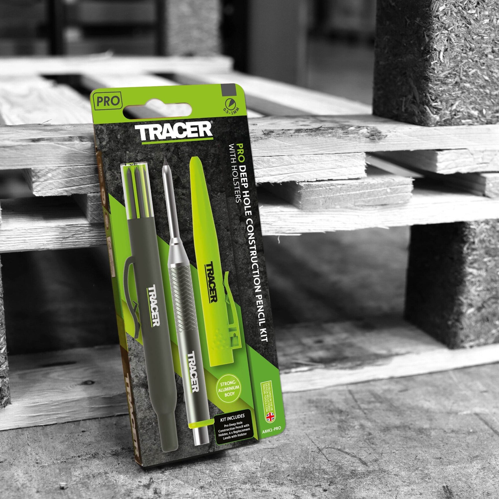 TRACER Pro Metal Deep Hole Marker with Lead Set