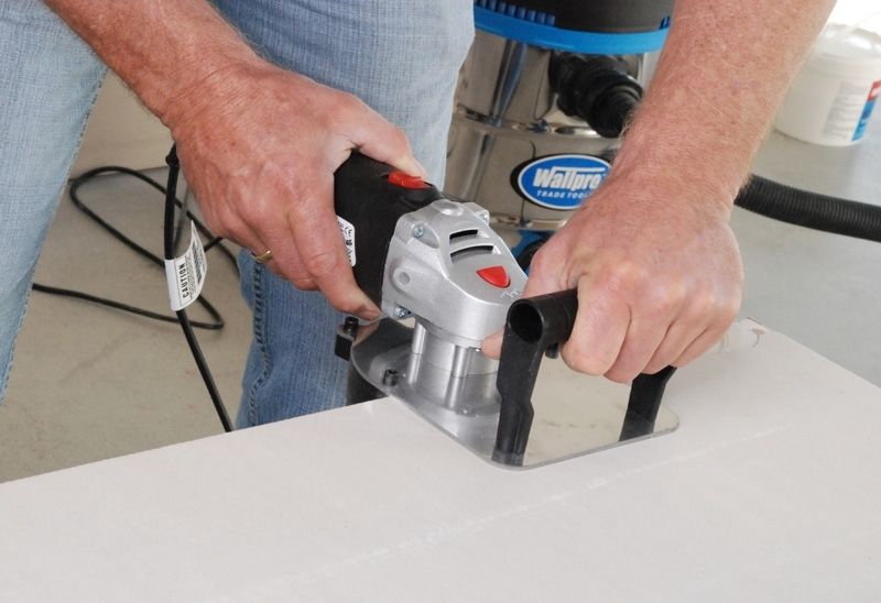 RebateMate Фреза за гипсокартон и циментфазер