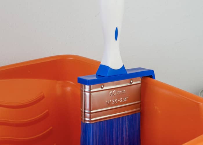 Flat Brush Tri-material Cubrix with Hanger 40mm