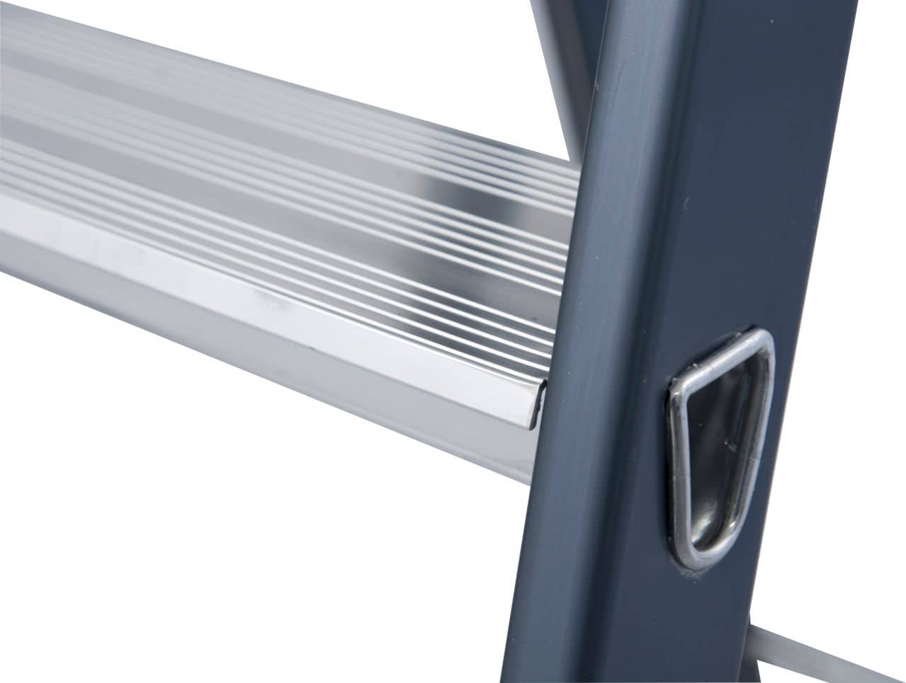 KRAUSE SePro S Step ladder, anodised 7+1