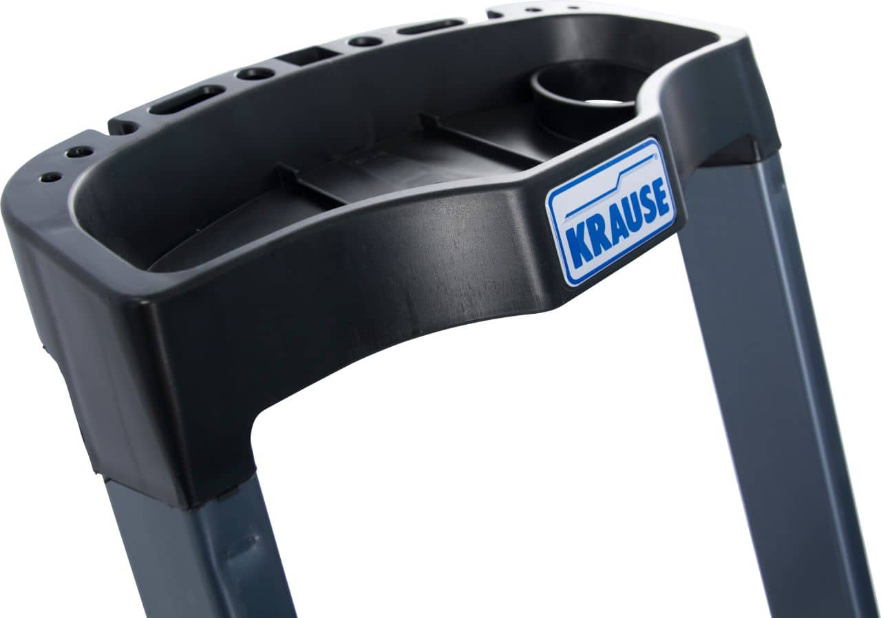 KRAUSE SePro S Step ladder, anodised 4+1