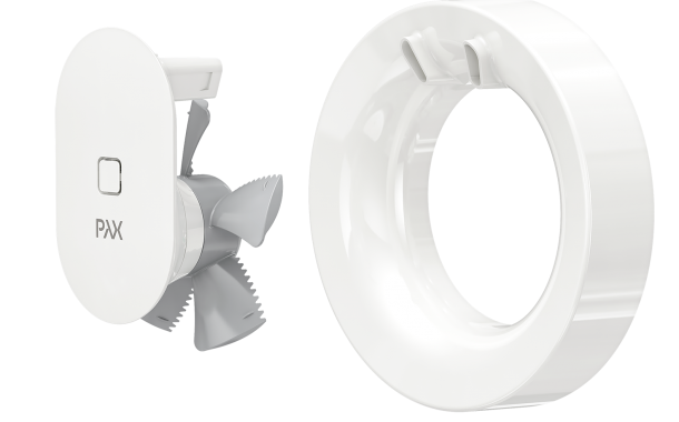 PAX Smart Bathroom fan Pax Norte/White