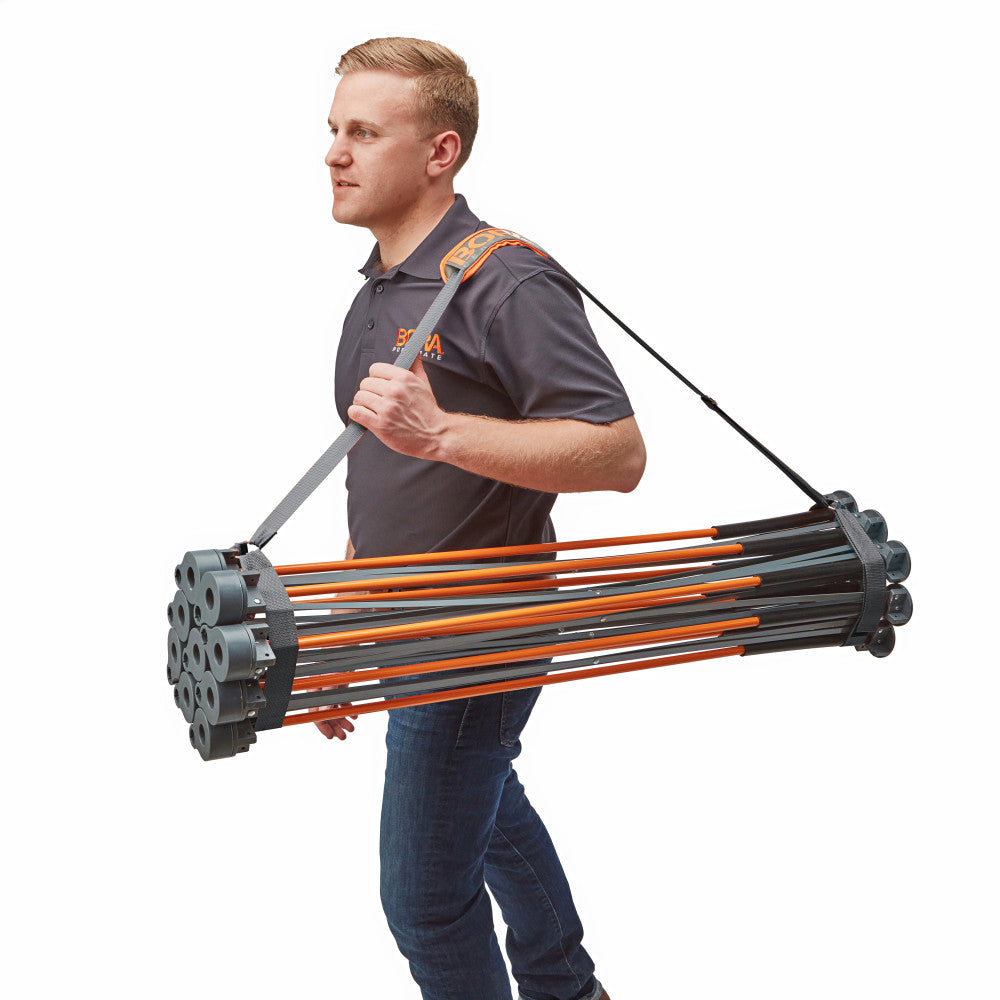 BORA Работна маса с колани за пренасяне