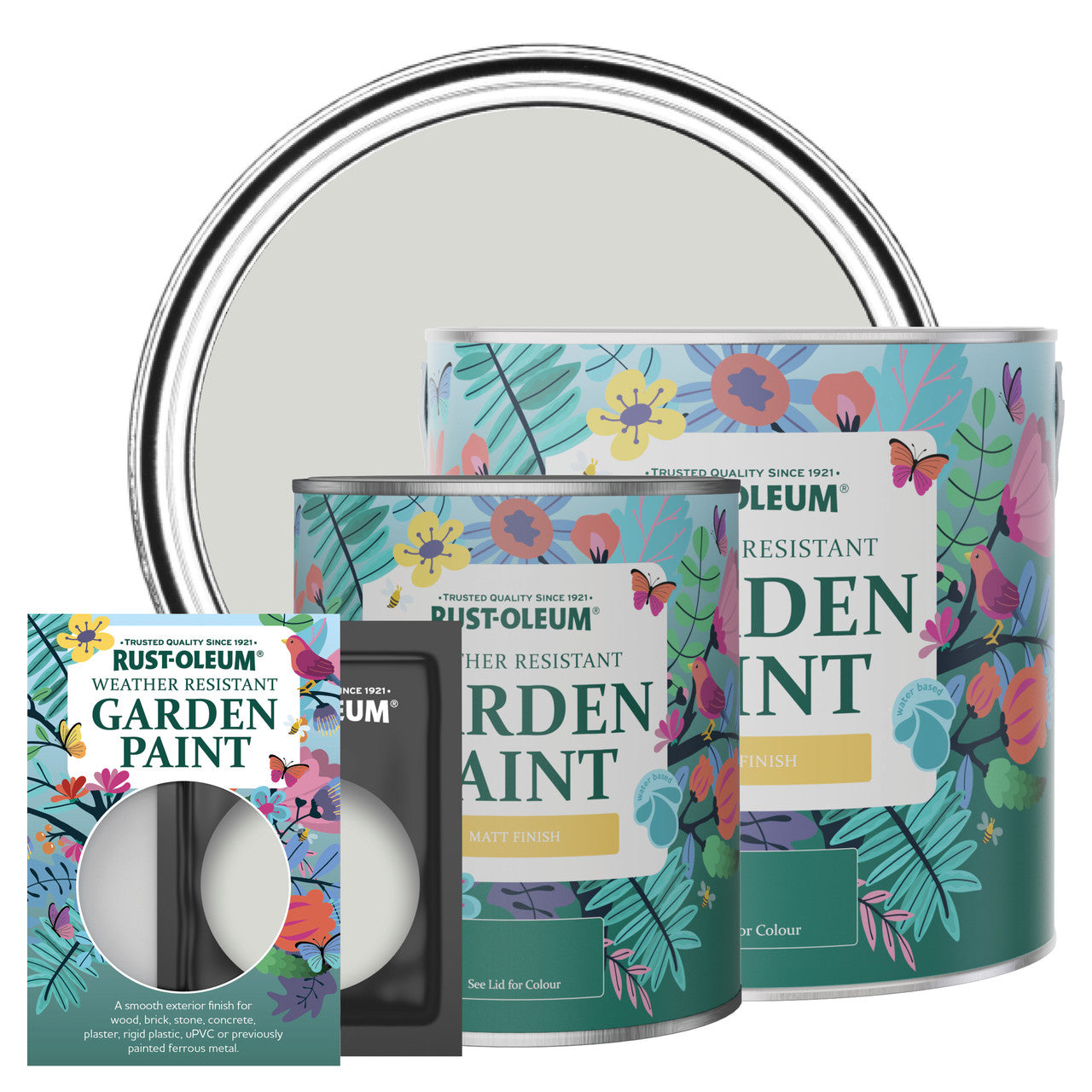 Rust Oleum Тебеширена боя за градинa/Winter grey 125ml