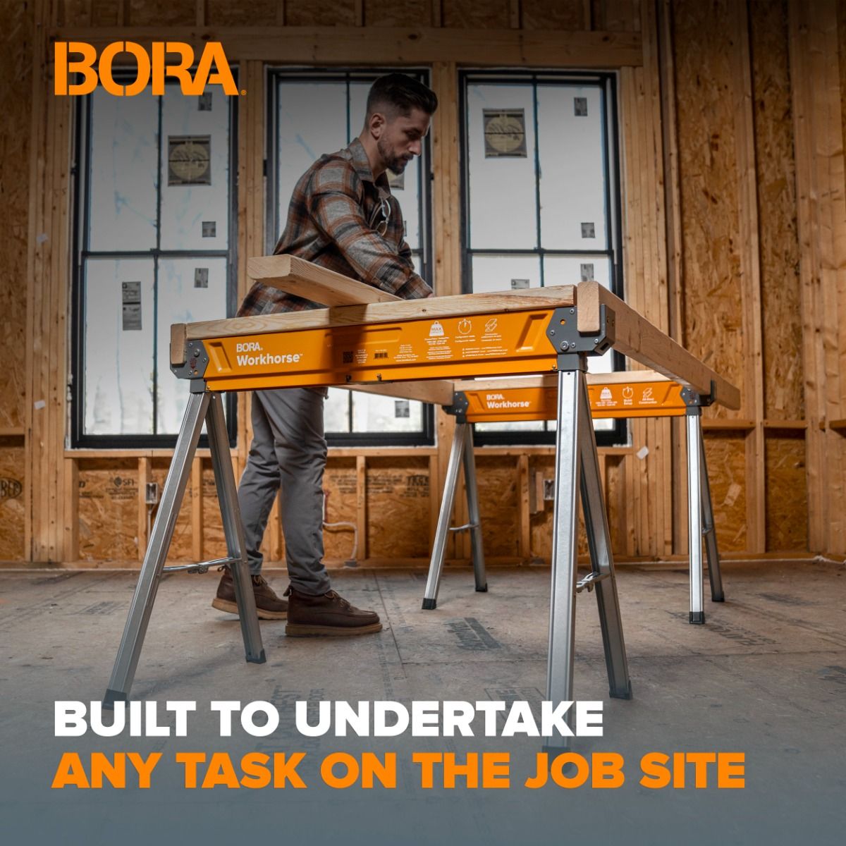 BORA Стойка тип магаре, 2 броя