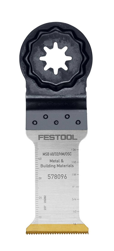 Festool Твърдосплавен режещ нож MSB 60/32/HM/OSC