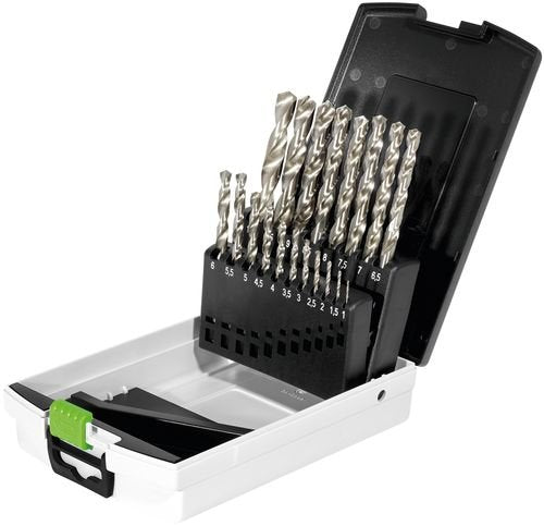 Festool Кутия HSS стоманени свредла HSS D 1-10 Sort/19