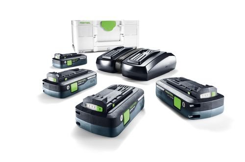 Festool Енергиен комплект SYS 18V 4x4,0/TCL 6 DUO