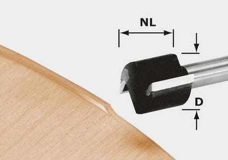 Festool Подравняващ фрезер HW D 19/16 S8 OFK 700