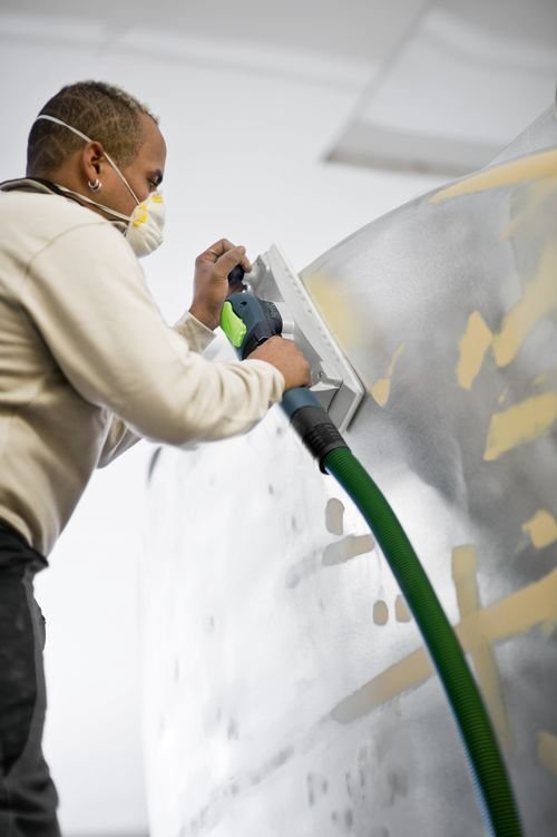 Festool Пневматична вибрационна шлайфмашина RUTSCHER LRS 400