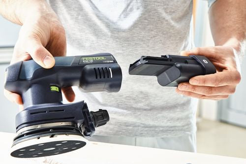 Festool Акумулаторна ексцентършлайф машина ETSC 125 3,0 I-Plus