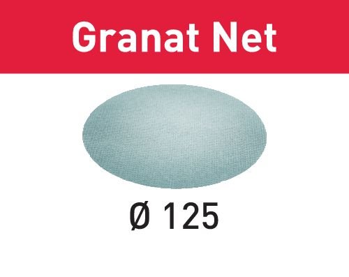 Festool Шкурка на мрежа STF D125 P120 GR NET/50 Granat Net