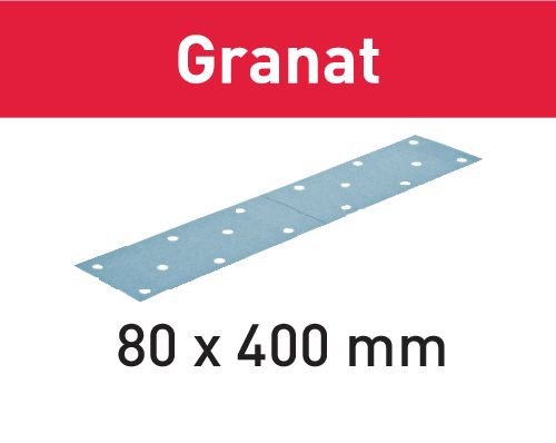 Festool Шкурка на лист STF 80x400 P120 GR/50 броя Granat