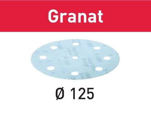 Festool Шкурка STF D125/8 P800 GR/50 Granat